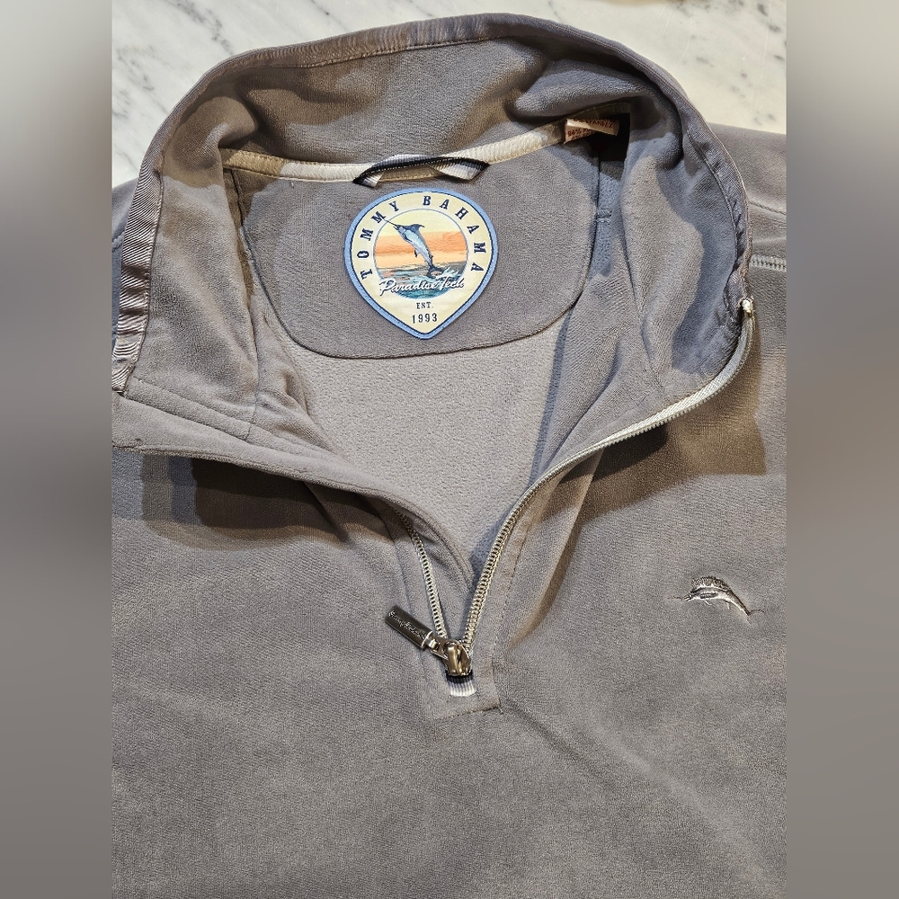Tommy Bahama Paradise Tech 1/4 Zip Pullover Mens Sz XXL‎